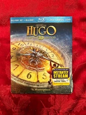 Hugo (Blu-ray/DVD, 2012, 3-Disc Set, Limited 3D Edition Includes Digital Copy 
