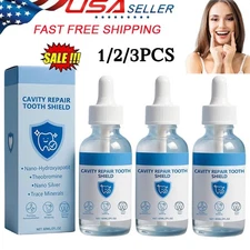 1/2/3x Cavity Healing Tooth Shield Liquid,Repair Cavities & Restore Tooth Enamel