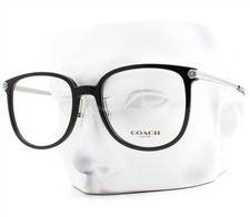 Coach Eyeglasses HC 6241D 5002 Glasses Polished Black on Silver 54mm with Case