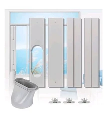 YoleShy Portable Air Conditioner Window Kit w Coupler Universal 5.9" Window Seal
