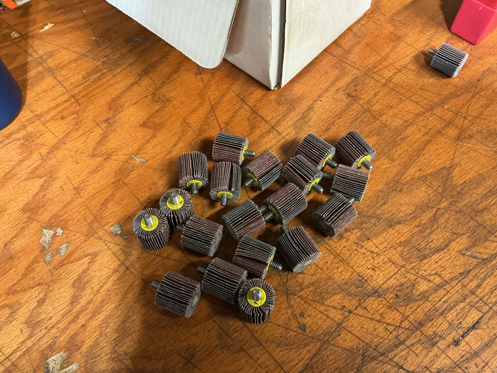 sanding flapper wheel
