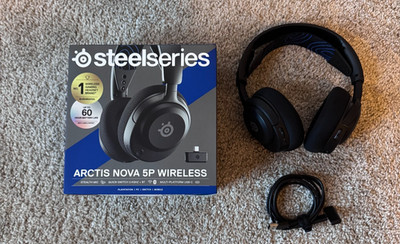 Steelseries Arctis Nova 5P Wireless Headset PS4/PS5 PC Switch Android Mac Tablet
