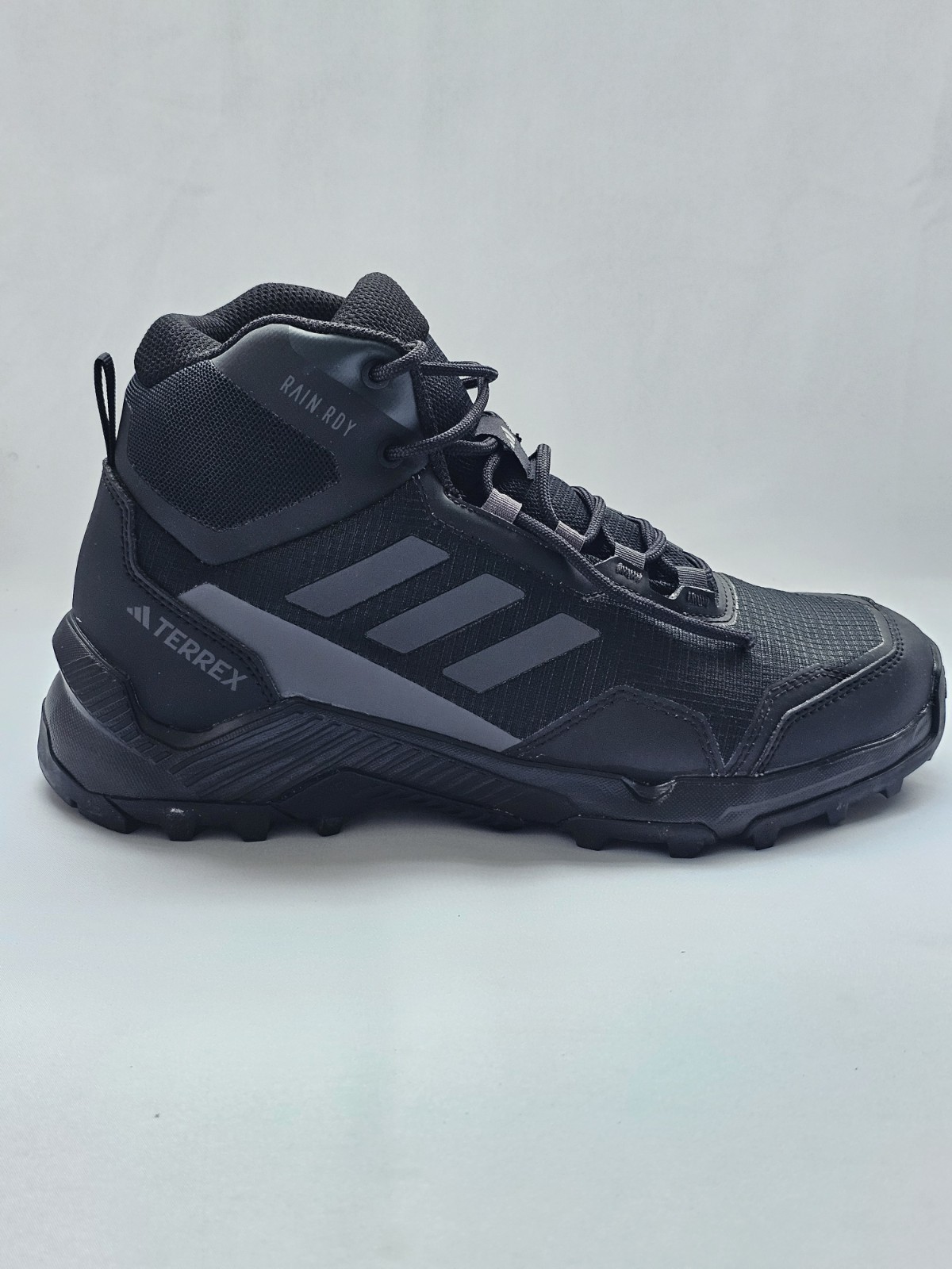 Adidas Terrex Eastrail 2.0 Mid RAIN.RDY Zapatos de Senderismo Negros Reino Unido 7.5