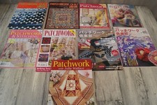 9x verschiedene Handarbeitshefte Patchwork Quilt usw.