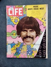 Peter Max Authentic Hand Signed 1969 Life Magazine Autographed
