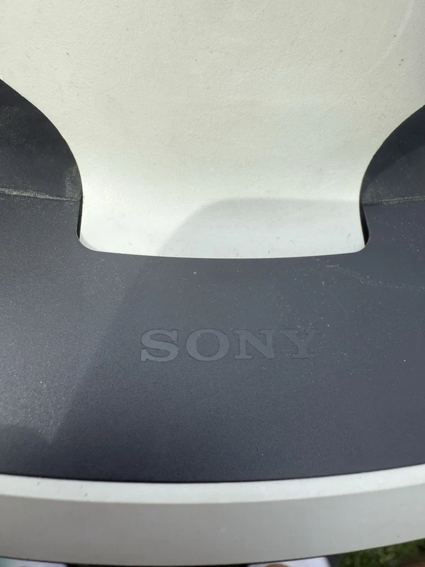Sony PlayStation VR headset with cables