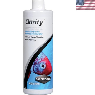 Clarity 500ml Liquid: Crystal Clear Solution for All Aquarium Environments