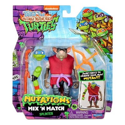 Splinter Teenage Mutant Ninja Turtles Mutations Mix N Match 11cm Figur Playmates