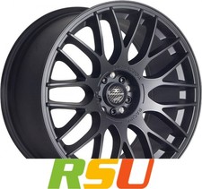 Barracuda Karizzma mattblack PureSports 8.5x19" ET45 LK5 112 ML 73.1 Alufelge...