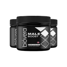  3-Pack BioVera Male Boost Powder   Bio Vera Male Powder Supports Male Health