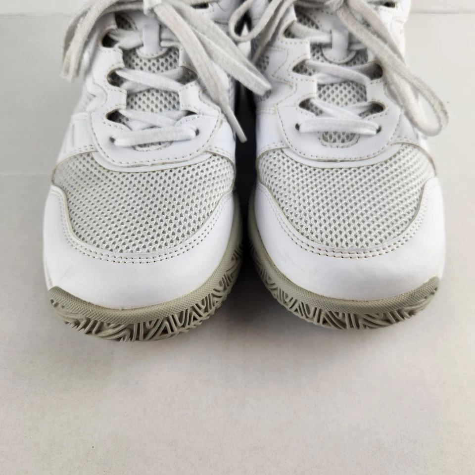 Zapatos de tenis Prince Advantage Lite 2 para mujer 7 blancos plateados cancha parte inferior Foto 4 de 4