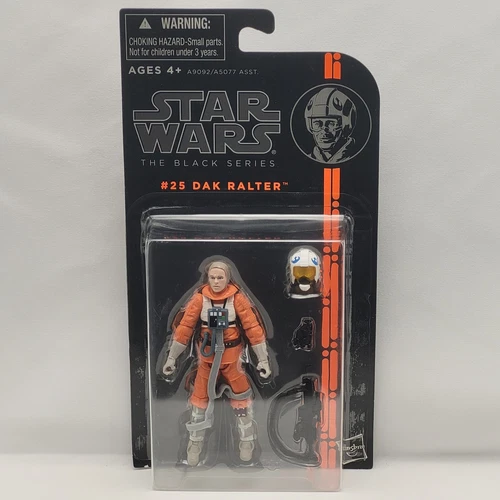 Star Wars The Black Series 3.75" Dak Ralter Action Figure #25 Snowspeeder Pilot