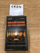 Brass Band On The March The Rochdale Wilson Band Cassette Tape