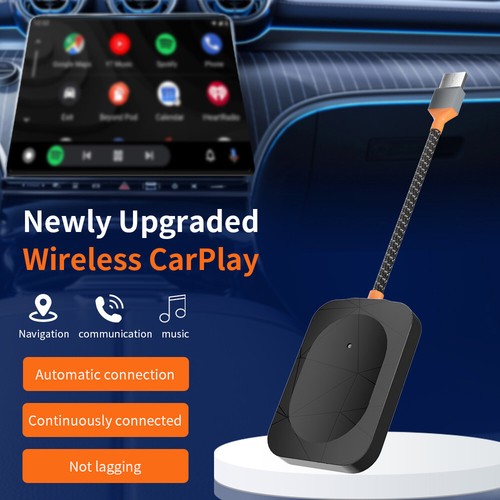 Wireless CarPlay Adapter For Apple For GMC Sierra 1500 2500 HD 3500 2016-2024 - Picture 5 of 17