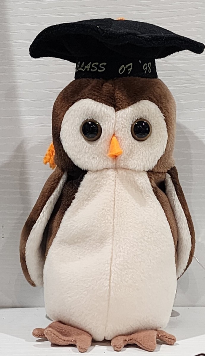 TY Beanie Babies Rare Wise The Owl Date Errors!
