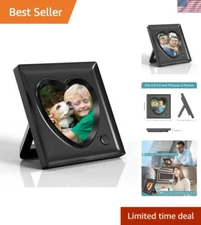 Eco-Friendly Voice Recordable Picture Frame - Heart Design, 20 Seconds of Love