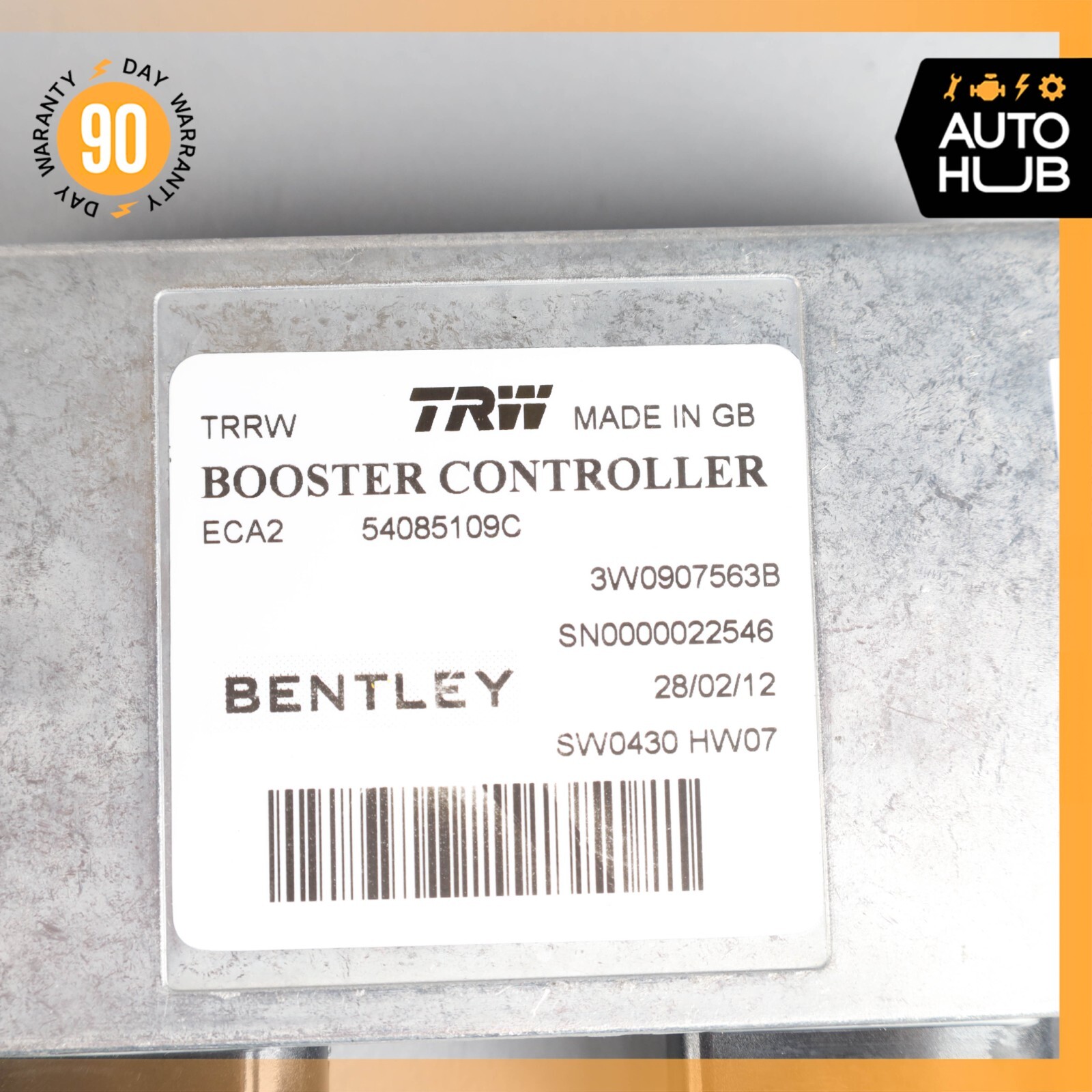 09-18 Bentley Continental GTC GT Adaptive Cruise Control Module Unit OEM 71k