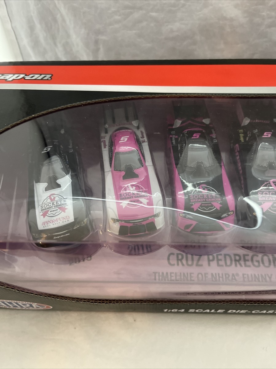 CRUZ PEDREGON NHRA 2020 SNAP-ON 1/64 DIECAST 6 CAR SET SOCKET TO