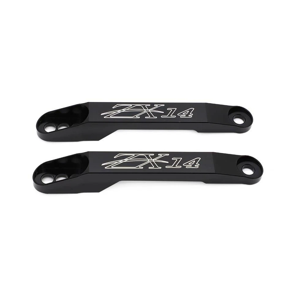 Billet Rear Adjustable Lowering Link Set for Kawasaki Ninja ZX14 ZX14R 2006-2019 Foto 2 de 4