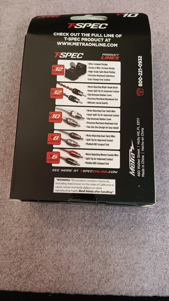 v10 Series 6' 2-Channel Audio RCA Cable w Ultra-Flexible PVC Blended Jacket - Image 4 of 4