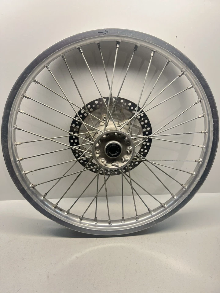 2000 Yamaha WR400F OEM FRONT WHEEL RIM HUB !CRACKED! - Image 4 of 4