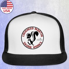 Lockheed Martin Skunk Works Trucker Hat Cap Adult Size
