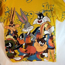 Space Jam A New Legacy Boys Large Short Sleeve T-Shirt- Looney Tunes Tune Squad
