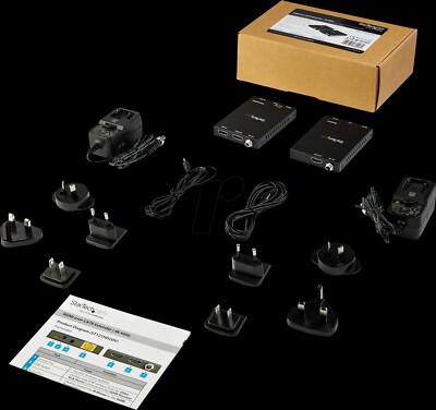 Startech.com HDMI über CAT6 Extender Set (Sender/Empfänger)-4K 60Hz, ST121HD20V