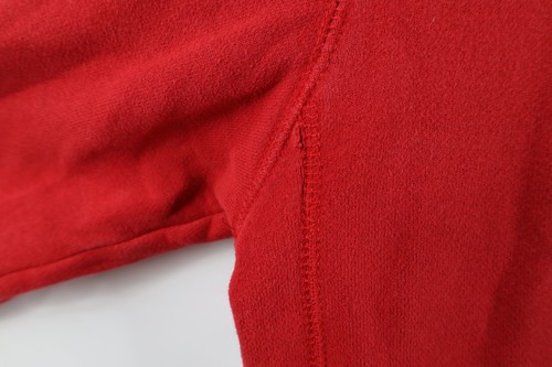 Vintage Starter Mens Size Medium Faded Blank Crewneck Sweatshirt Red - Picture 5 of 10