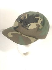 RARE Vintage Gore Camouflage GoreTex Soft Cap Camo Snapback Hat Made In USA