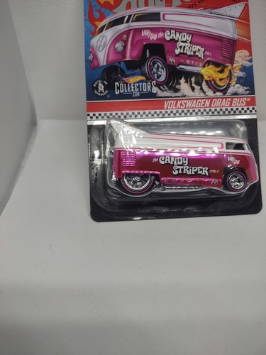 Hot Wheels RLC Candy Striper Volkswagen Drag Bus 12327/20000 - Picture 4 of 22