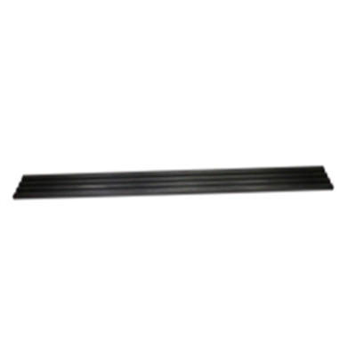 VIM TOOLS 12 In. Schwarz Doppel Breit Magrail Keine Nieten MRD12BK