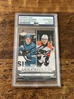 Macklin Celebrini IP Signed UD Young Guns Card PSA DNA Slab Sharks Autographed