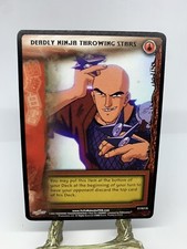 Deadly Ninja Throwing Stars C119/176 - Yu Yu Hakusho 2003 Trading Card