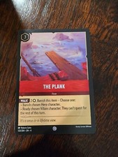 Cold Foil The Plank 133/204 Common Ursula's Return Disney Lorcana TCG
