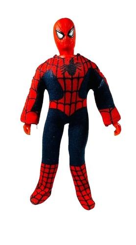 Figurine Mego Spider-Man 8'' Vintage 1974 - Hong Kong - Collection Marvel