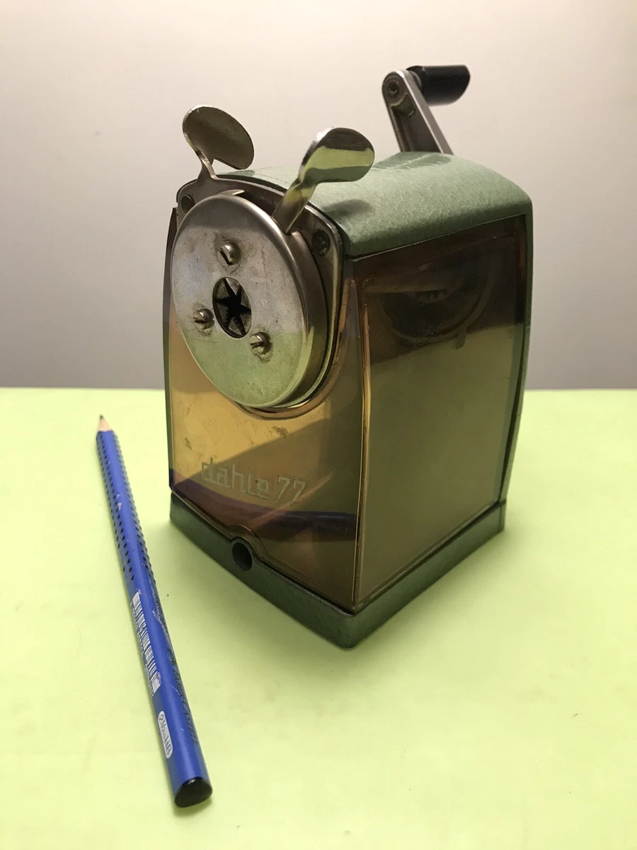 VINTAGE DAHLE 77 MASSIVE ELEGANT DESKTOP PENCIL SHARPENER MADE IN GERMANY