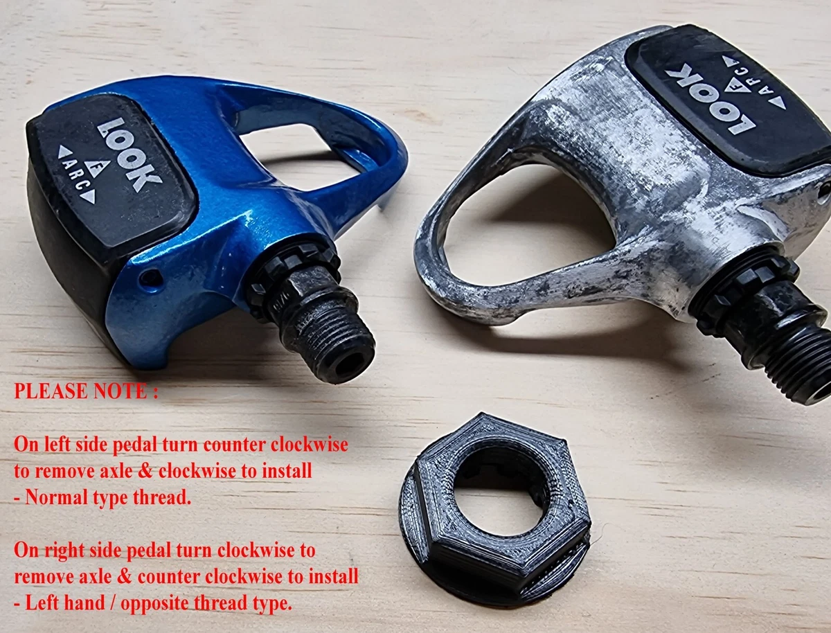 Removing sales look pedals
