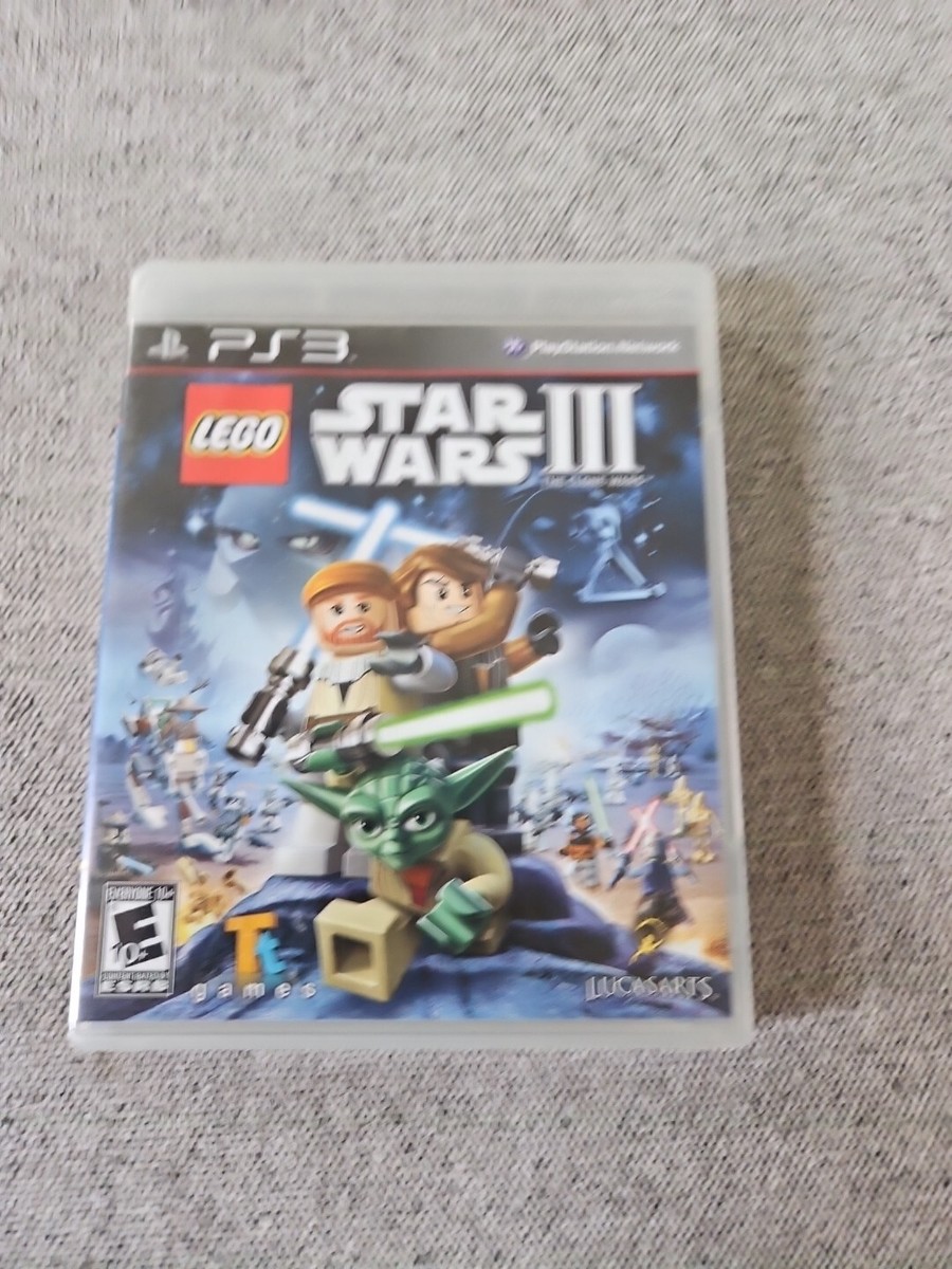 LEGO Star Wars III: The Clone Wars (Sony PlayStation PS3) Complete  Tested