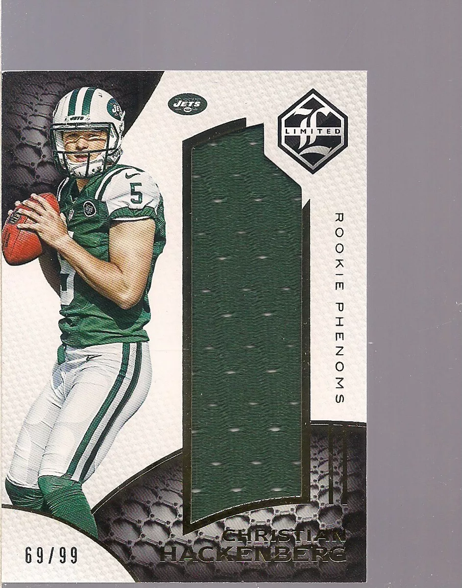 CHRISTIAN HACKENBERG JERSEY 69 99 2016 PANINI LIMITED FOOTBALL eBay