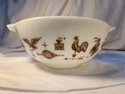 VINTAGE PYREX EARLY AMERICAN 2 1/2 QUART CINDERELLA BOWL NO. 443