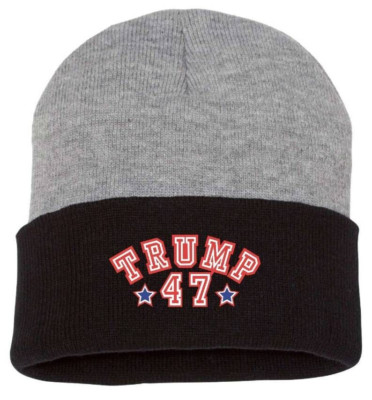Trump Vance 2024 Take America 45 47 Never surrender MAGA Eagle Hat Cuffed Beanie