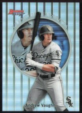 Andrew Vaughn 2019 Bowman's Best 1999 Franchise Favorites #99FF-AV White Sox