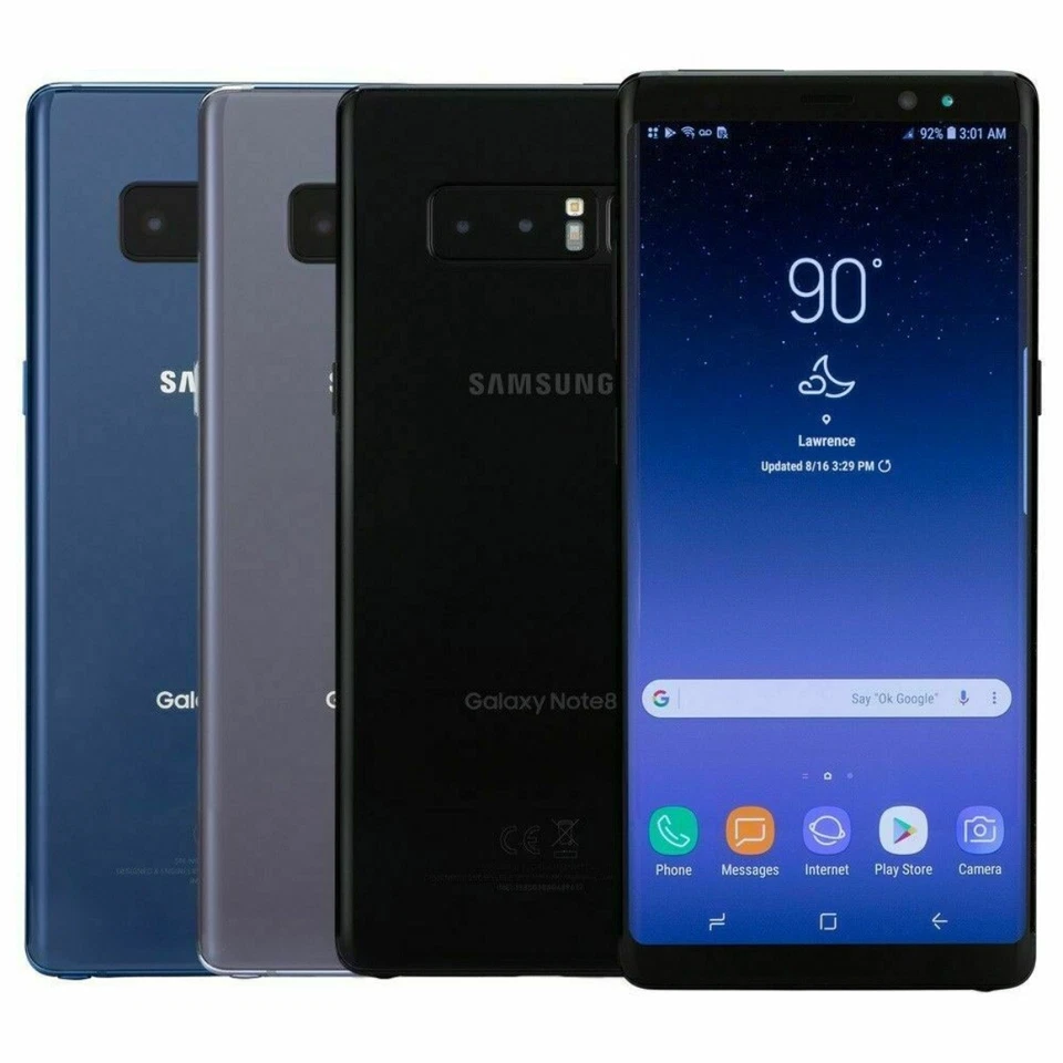 Samsung Galaxy Note8 N950U 4G AMOLED 6GB RAM 64GB ROM 12MP Unlocked Smartphone - Image 2 of 4