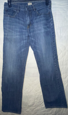 Gap Straight Fit 31x32 Blue Jeans Denim 31 X 32 Work Pants Casual Faded 2010 VTG