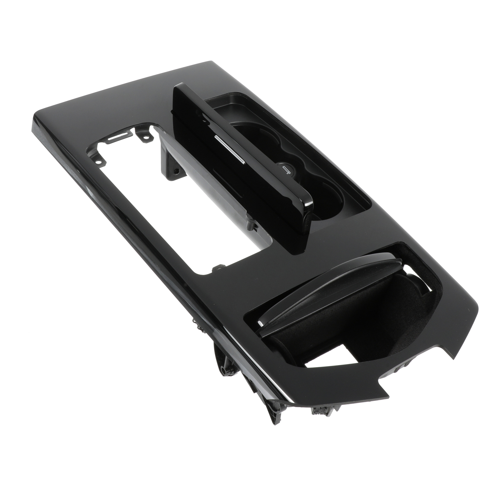 GENUINE MASERATI 2013-2016 QTP Center Console Upper Trim Panel Black 673003879