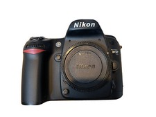 Nikon D D80 10.2MP Digital SLR Camera - Black Kit w/ AF-S DX ED G 18-55mm Lens 