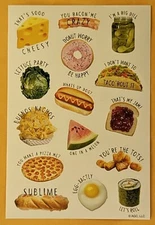 Themed Sticker Single Sheet 