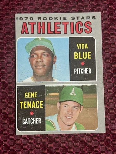 1970 Topps - 1970 Rookie Stars #21 Vida Blue, Gene Tenace (RC)