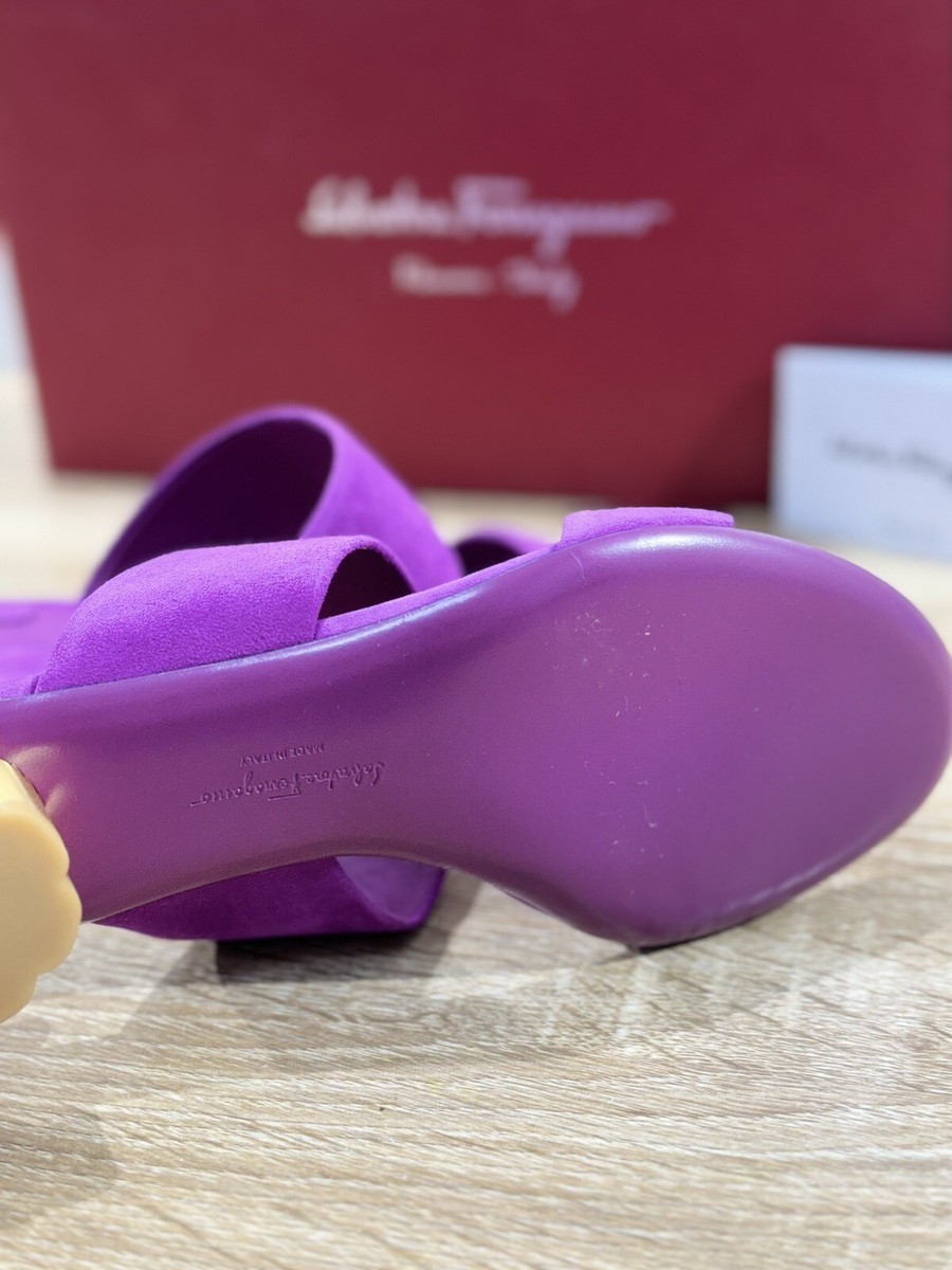 サンダル・ミュール Ferragamo Sandalo Acqua In Pelle Salvatore Ferragamo Sandals Women Rubber Heavenly/Sky | B